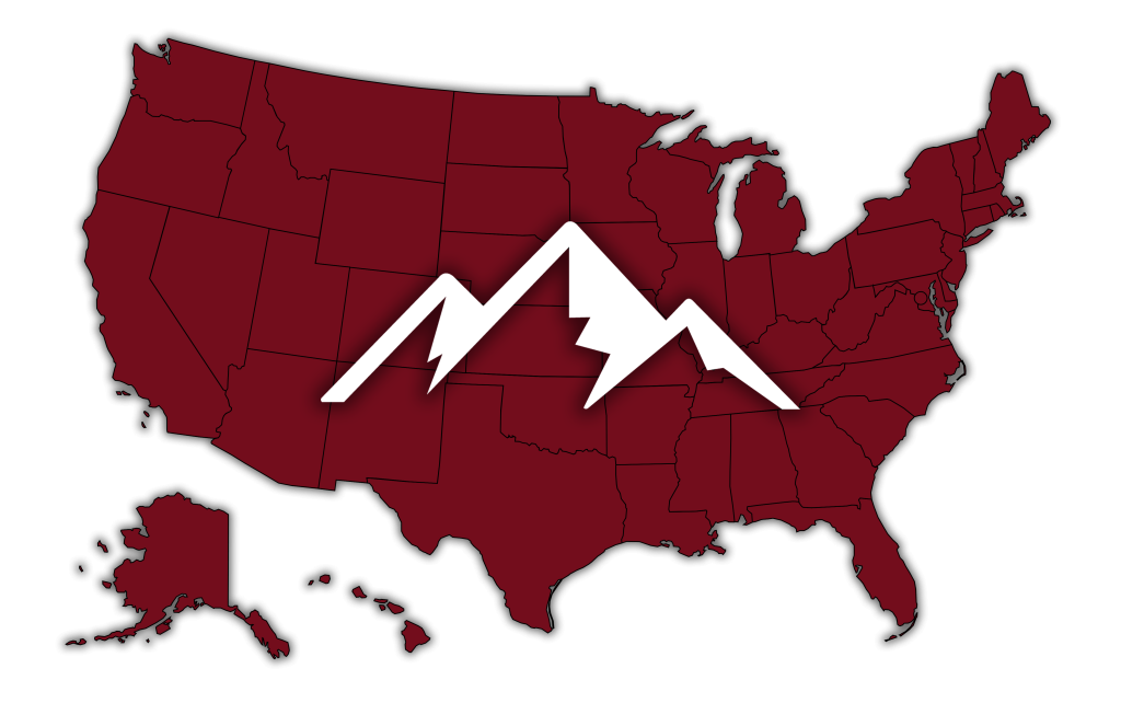 Crestline United States Map Soft